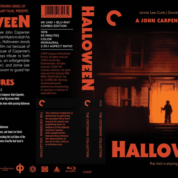 Halloween (Fake Criterion Cover for The CC Laserdisc Collection)
