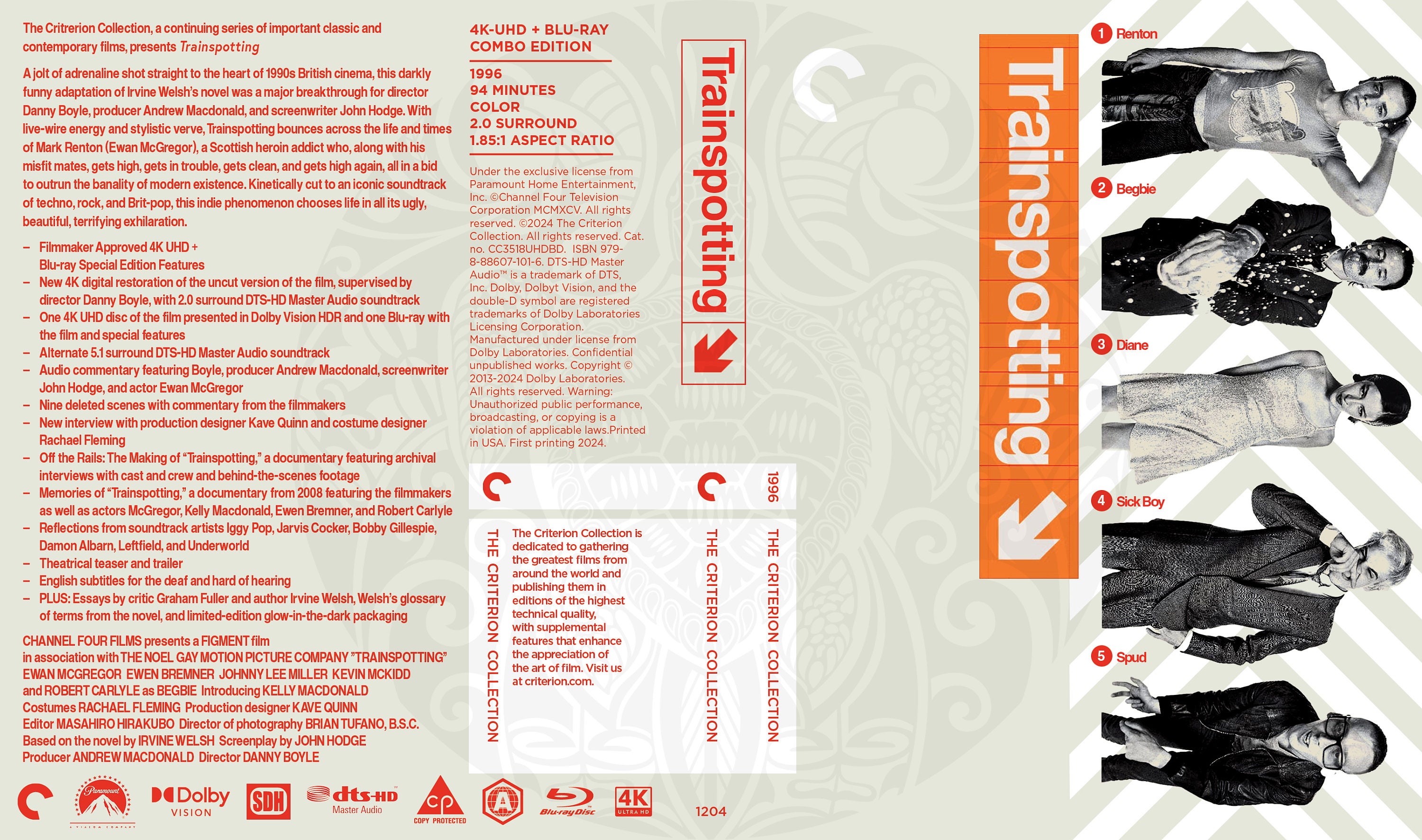 90’s Trainspotting #1BEGBIE screenタグ XL Trainspotting (4K Digipak Replacement) - Etsy