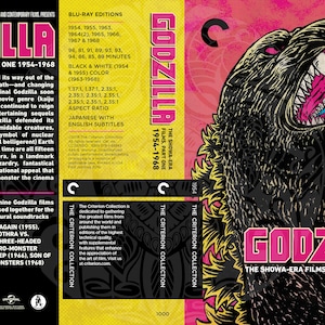 Godzilla Boxset (Fake Criterion Cover, Version 4)