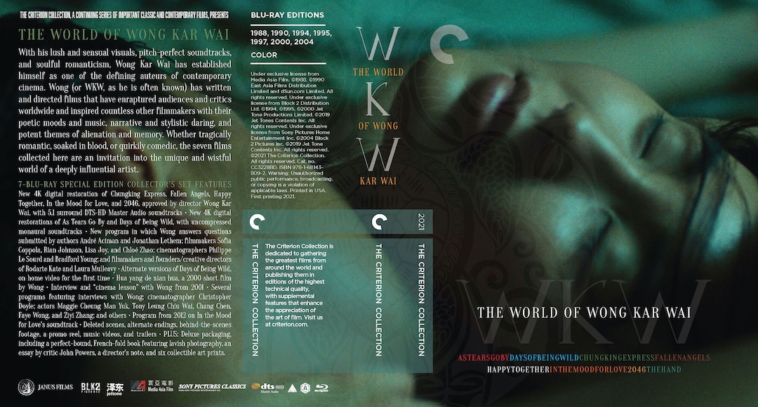 ミュージック WONG KAR WAI DVD COLLECTION Wong Kar Wai Collection