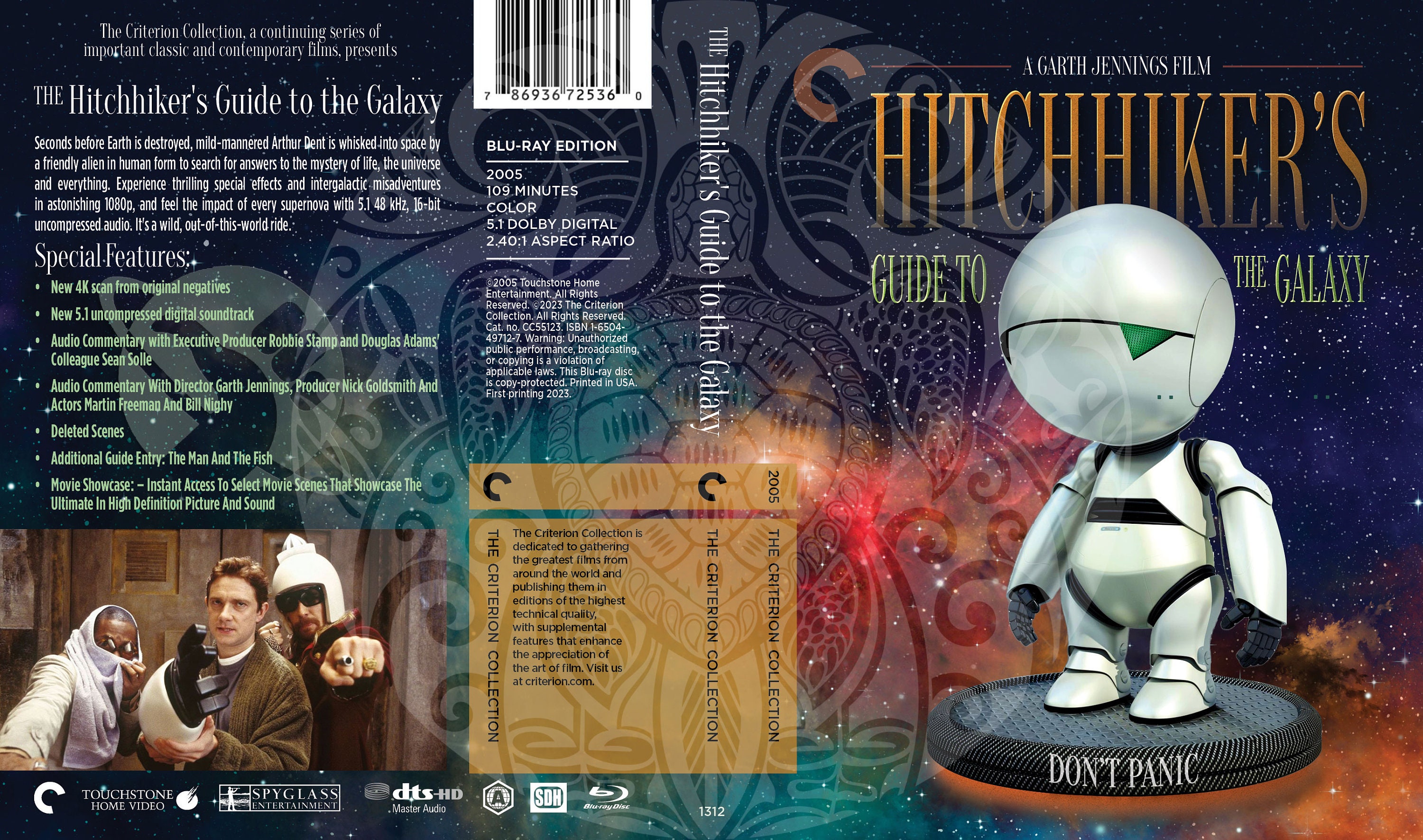 Per Anhalter Durch Die Galaxis – Neuauflage Auf Blu-ray (Region A) Mit Martin Freeman