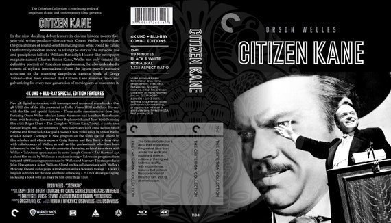 Citizen Kane 4-disc - Etsy