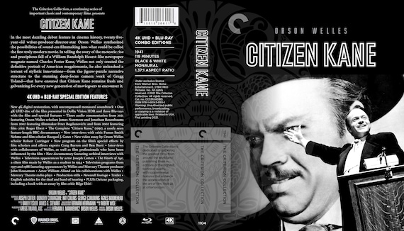 Citizen Kane 4-disc - Etsy