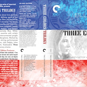 Three Colors (Blue, White & Red) (Fake Criterion Covers)