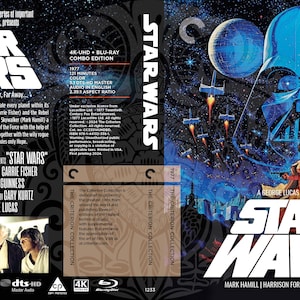 Star Wars Original Trilogy (Star Wars, Empire Strikes Back and Return of the Jedi) Fake Criterion Covers