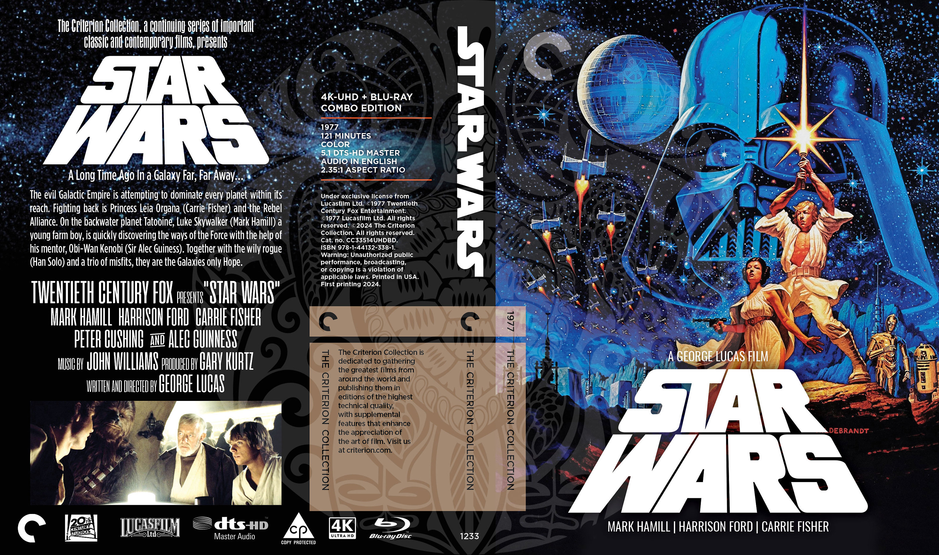 The Star Wars Trilogy (Ep. IV: A New Hope; Ep. V: The Empire