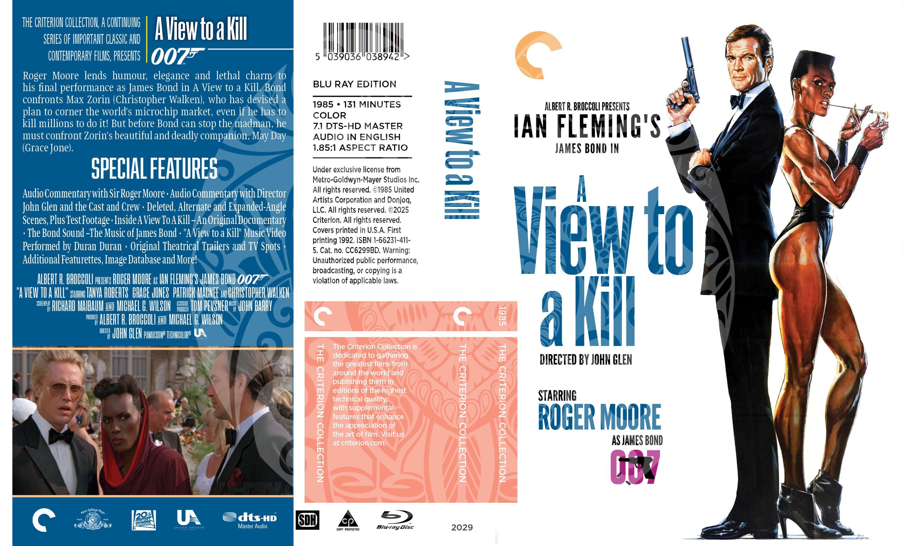 A View to A Kill (fake Criterion Flip Cover) - Etsy