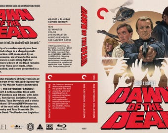 Dawn of the Dead 1978 (Fake Criterion Cover)