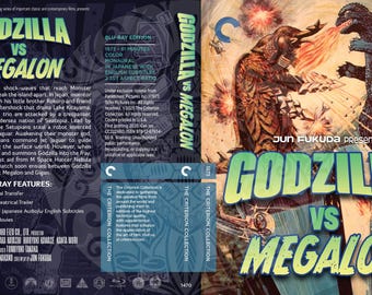 Godzilla Vs Megalon (fake Criterion Cover) - Etsy