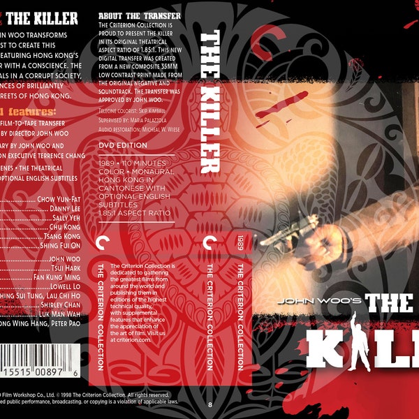 The Killer (Fake Criterion Cover)