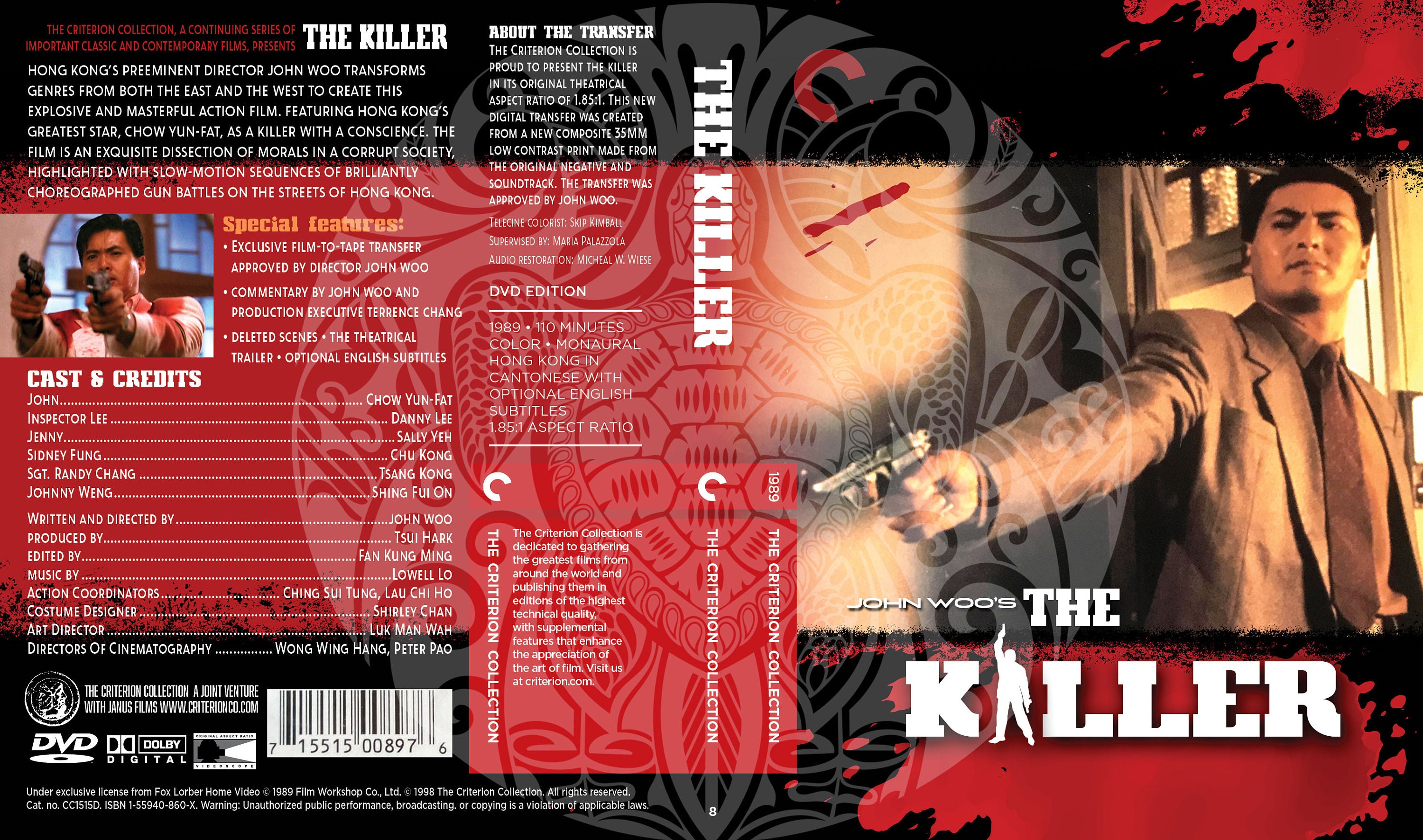 The Killer (fake Criterion Cover) - Etsy