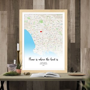 Individueller Umzug weg Geschenk Druck Going Away Bester Freund Geschenk Fern Beziehung Individuelle Karte Druck Schwester Far Away Geschenk