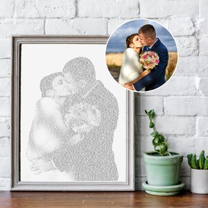 First Dance Song Lyrics Wall Art, Favourite Song Lyrics Wall Art From Your Photo, Paper Wedding Anniversary Gift, Wedding Vows Gift