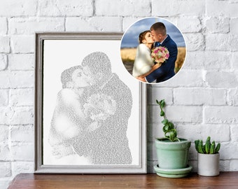 Erster Tanz Liedtext Fotokunst, Jubiläum Geschenk