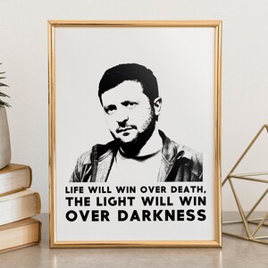 Volodymyr Zelenskyy Poster Print