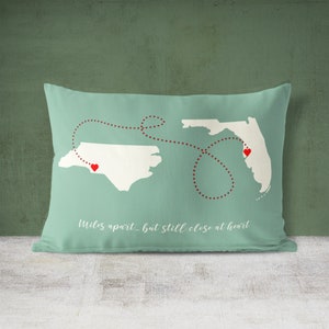 Cadeau pour mère, De fils à mère, Pour maman oreiller de carte, cadeau de famille, oreiller de carte, cadeau personnalisé, cadeau de distance, cadeau pour les parents