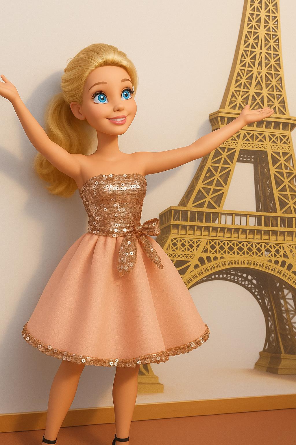 Lots de 3 poupée type barbie - Jeux & Jouets