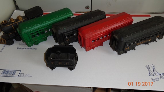 cast iron train set washington 44