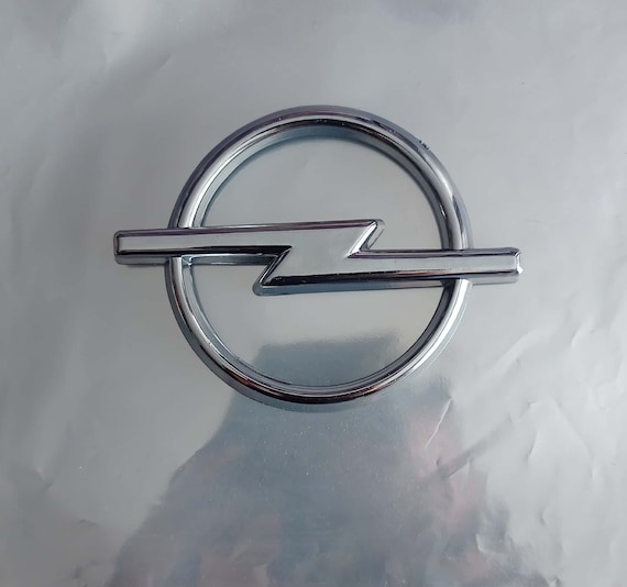Black Chrome Metal Bolt-On VXR Front Grill Badge For Vauxhall Astra & Corsa-382871