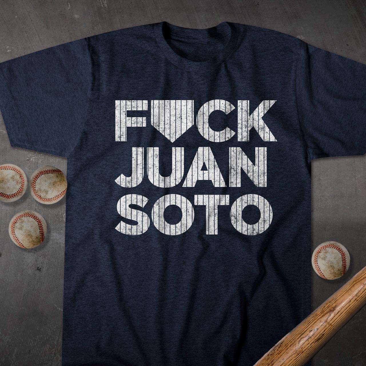 Fck Soto - Vintage T-Shirt - New York Baseball - F Juan Soto