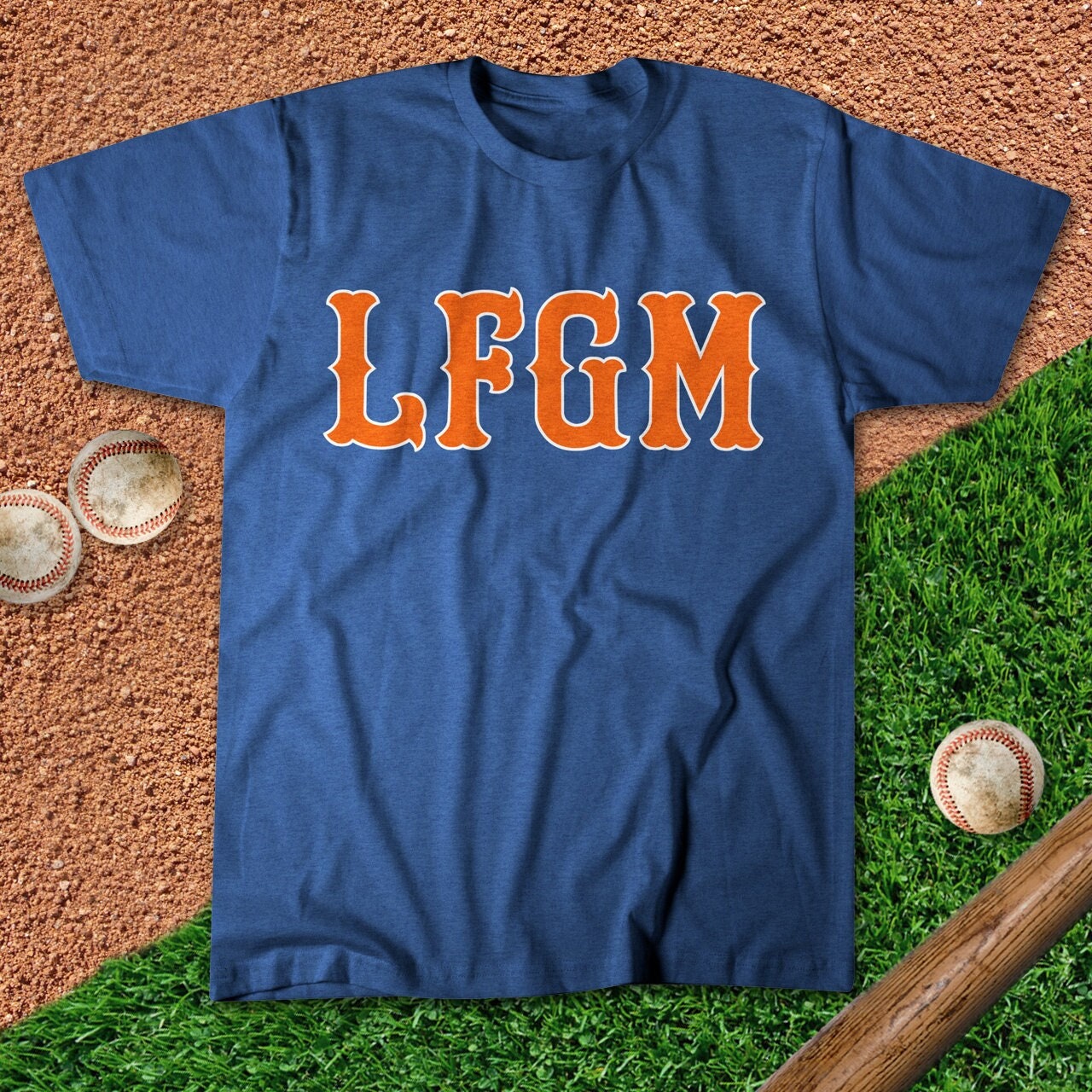LFGM - Vintage T-shirt - New York Baseball - Queens - Etsy