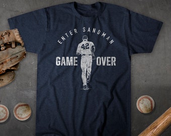 Enter Sandman - Vintage Rivera T-shirt - Official Goat Gear - New York Baseball - gift for dad - fathers day gift idea