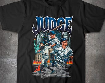 The Judge - Bronx Hero Limited Edition T-shirt - Black - Bronx Baseball