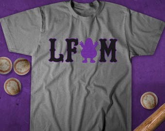 Let&#39;s Go Grimace - Vintage T-shirt - New York Baseball - Queens