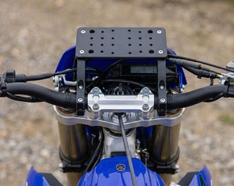 Supporto per navigatore per moto fuoristrada – Supporto per manubrio Rally Enduro | Supporto per GPS Roadbook Trail Adventure
