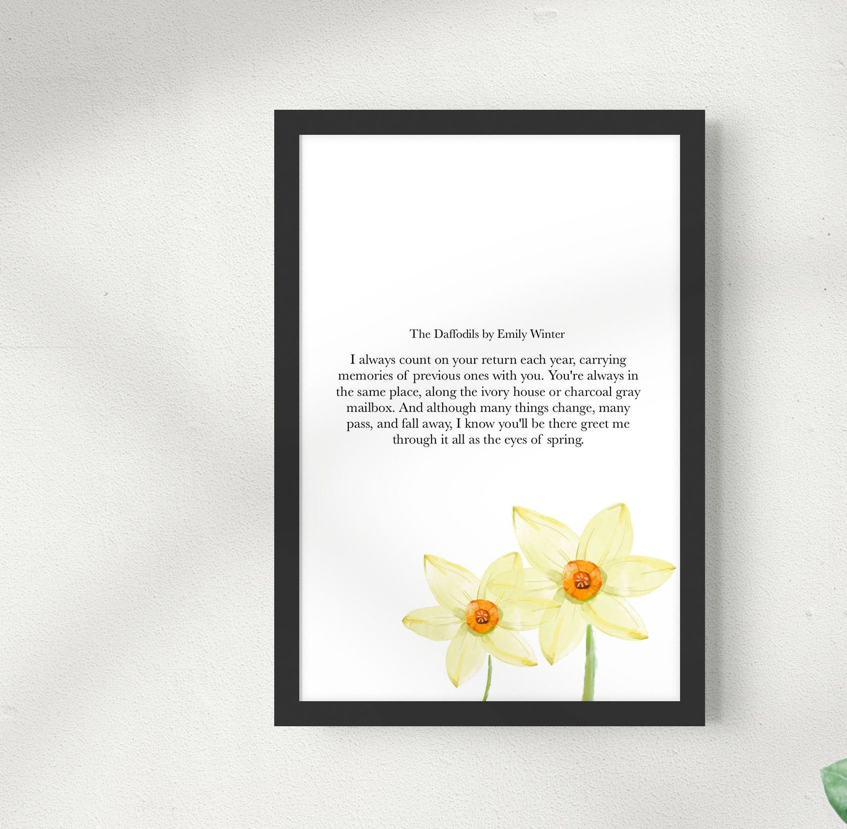 CUSTOM Poem Print Custom Poetry Unique Poem Custom Poem Etsy