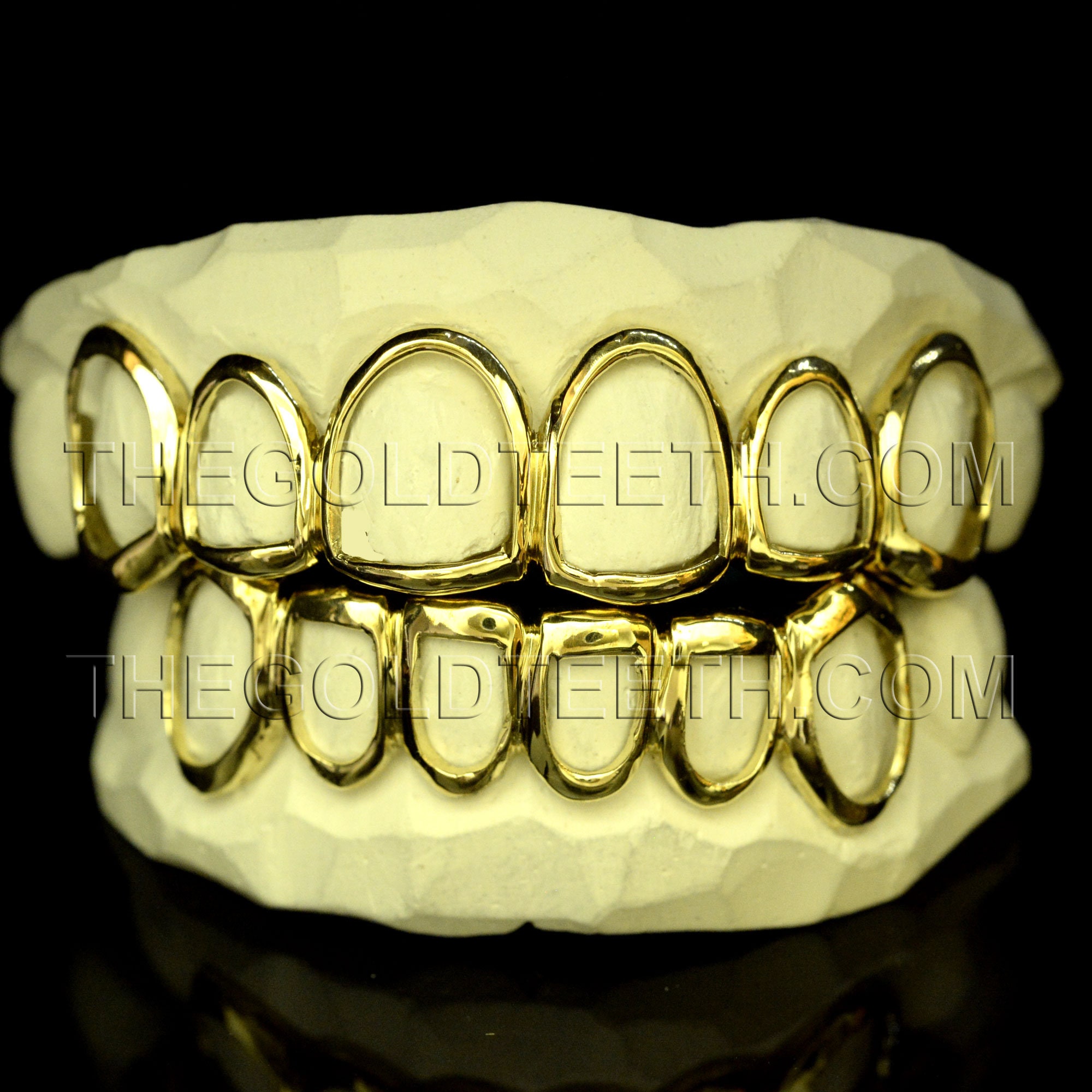 Open face gold teeth deals