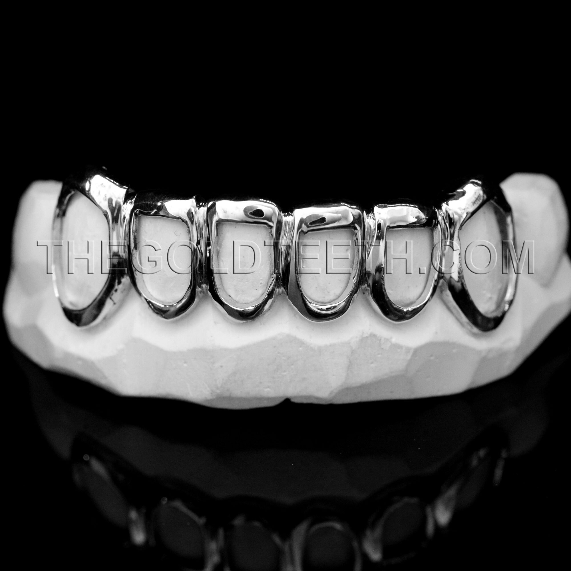 Silver Grillz 925 Sterling Silver Teeth Real Open Face Silver Etsy