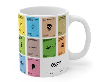 Details about   James Bond Daniel Craig Personalised Mug Printed Coffee Tea Drinks Cup Gift 