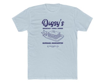 Digsy's Dinner Oasis T-Shirt. funny t-shirt. definitely maybe. liam gallagher. noel gallagher