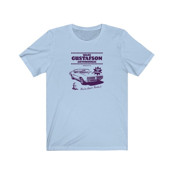 Fargo Movie Gustafson Cars T-Shirt. Jerry Lundegaard. Wadw Gustafson. Harve Presnell. Coen Brothers T-shirt. Fargo Film.