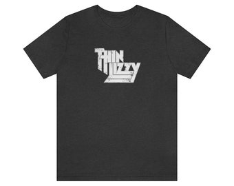 Dünnes Lizzy Distressed Logo Tee