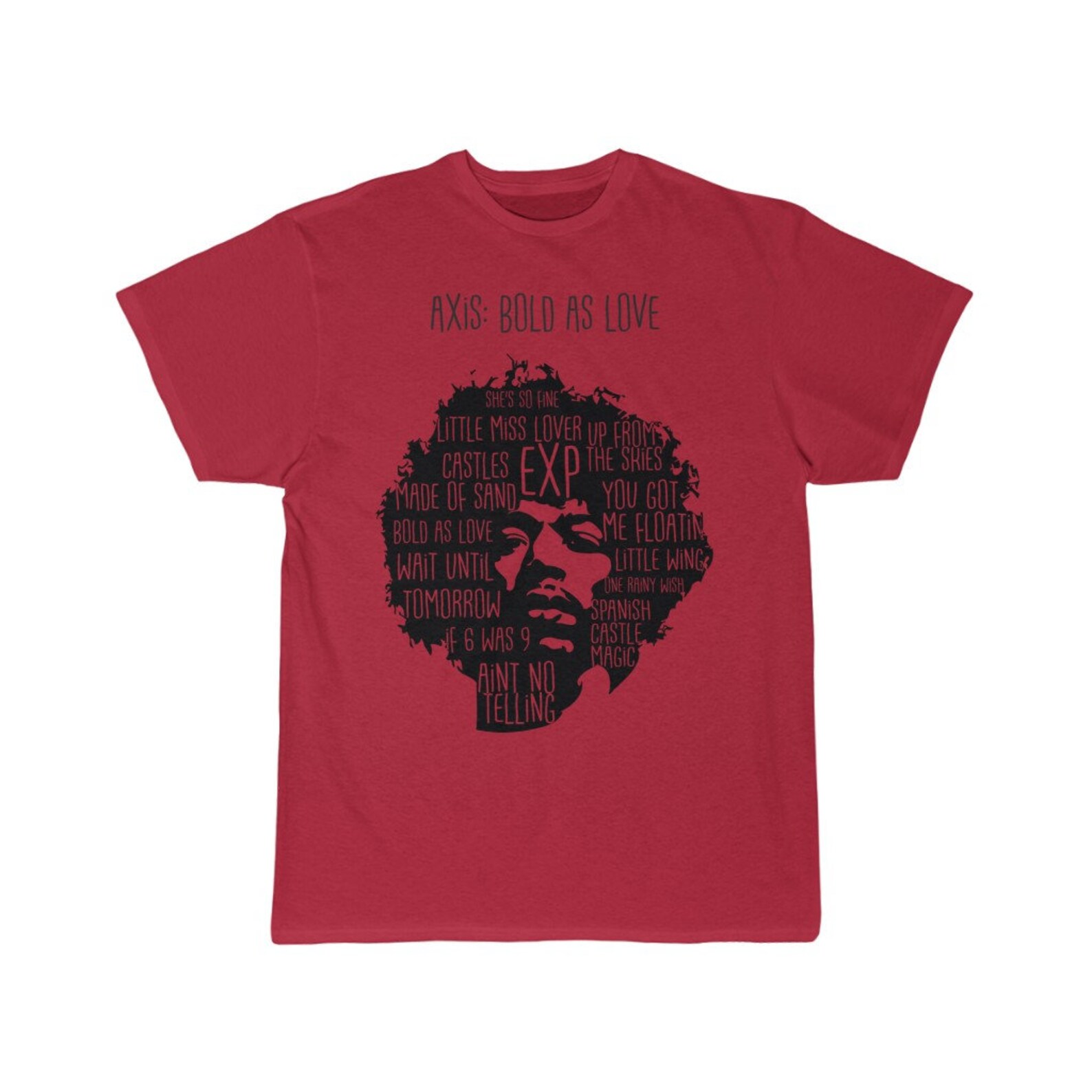 Jimi Hendrix Axis Bold as Love TShirt Etsy