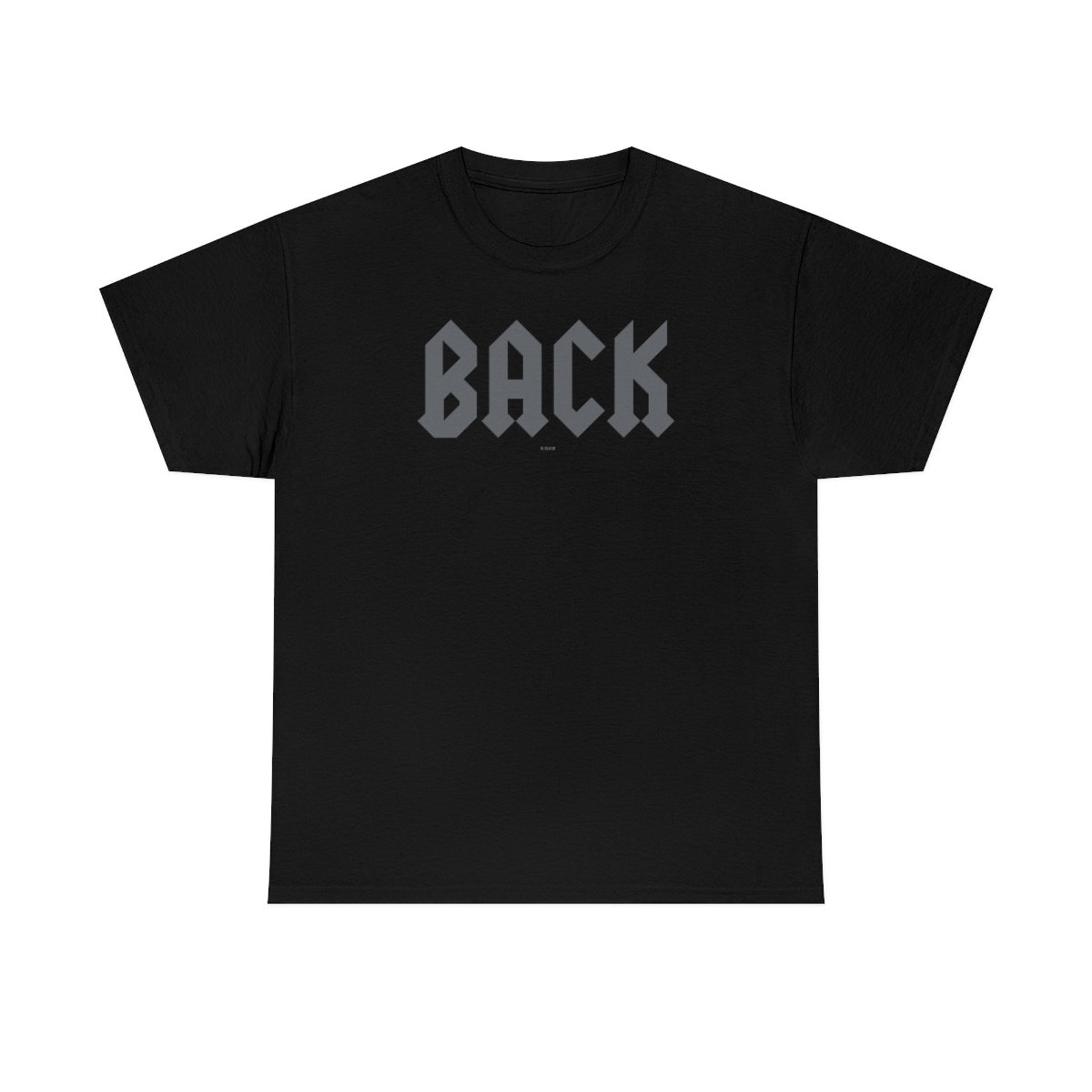 AC/DC Back in Black T-shirt. Brian Johnson. Angus Young. Malcom Young ...