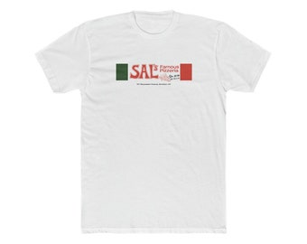 Sal&#39;s Famous Pizzeria T-shirt. Do the Right Thing. Spike Lee. Danny Aiello. Bed-Stuy. Brooklyn NY.