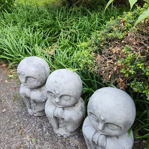 Japanese Jizo statues: ancient protectors of the trail are made in the image of Jizo Bosatsu, guardian deity of children and travelers image 6