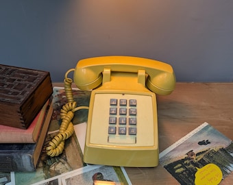 Vintage Telephone Brass Rotary Style Paramount Collection Classic
