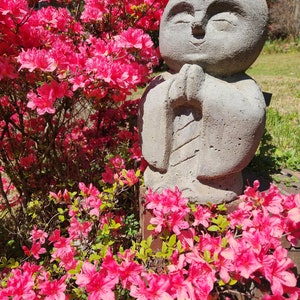 Japanese Jizo statues: ancient protectors of the trail are made in the image of Jizo Bosatsu, guardian deity of children and travelers image 5