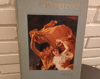 Vintage Horizon Book ~ A Magazine of the Arts ~ March 1960 ~ Vol. II # 4~ Hardback Book ~ Collectible