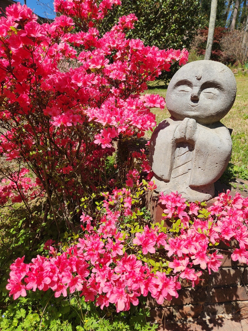 Japanese Jizo statues: ancient protectors of the trail are made in the image of Jizo Bosatsu, guardian deity of children and travelers image 7