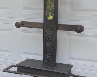 Antique 1880s Rich’s  Oak Hall Tree
