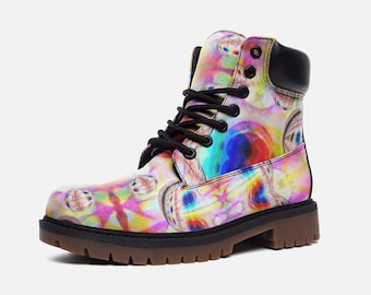 Wandering Eyes Casual Leather Lightweight boots TB
