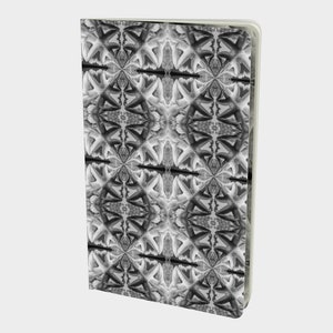 Psychedelic Black and White Notebook