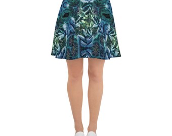 PsychoSexual Matching Skater Skirt