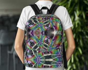 Trippy Baby Yoda Backpack