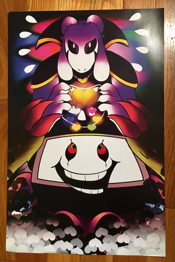 Asriel and Omega Flowey Print 